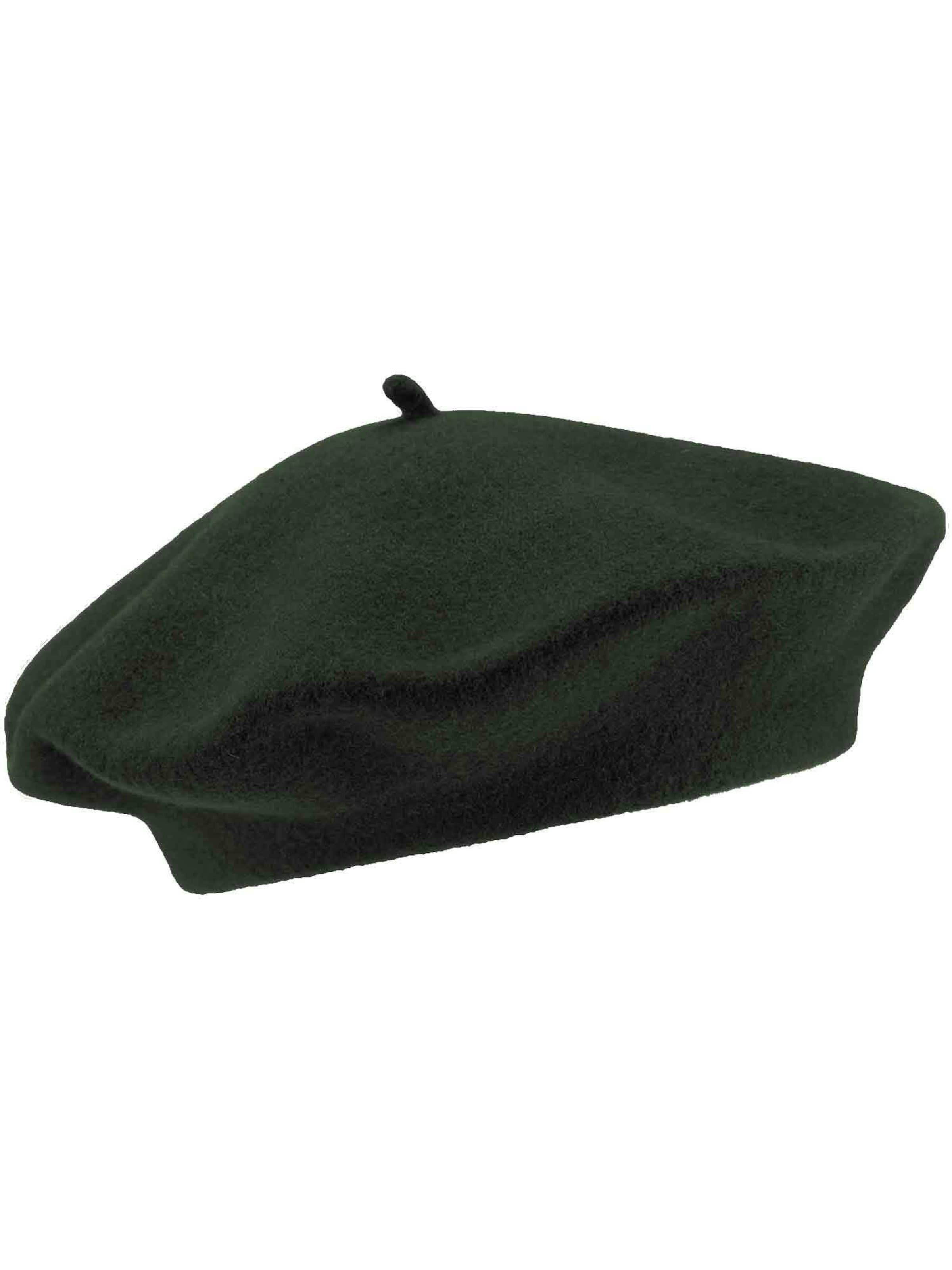 LOEVENICH Beanie in Green: front