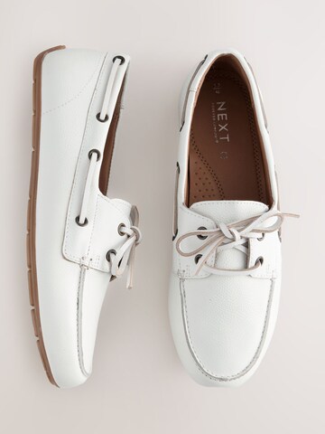Next - Mocasines en blanco