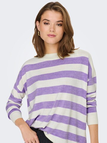 ONLY Sweater 'AMALIA' in Purple