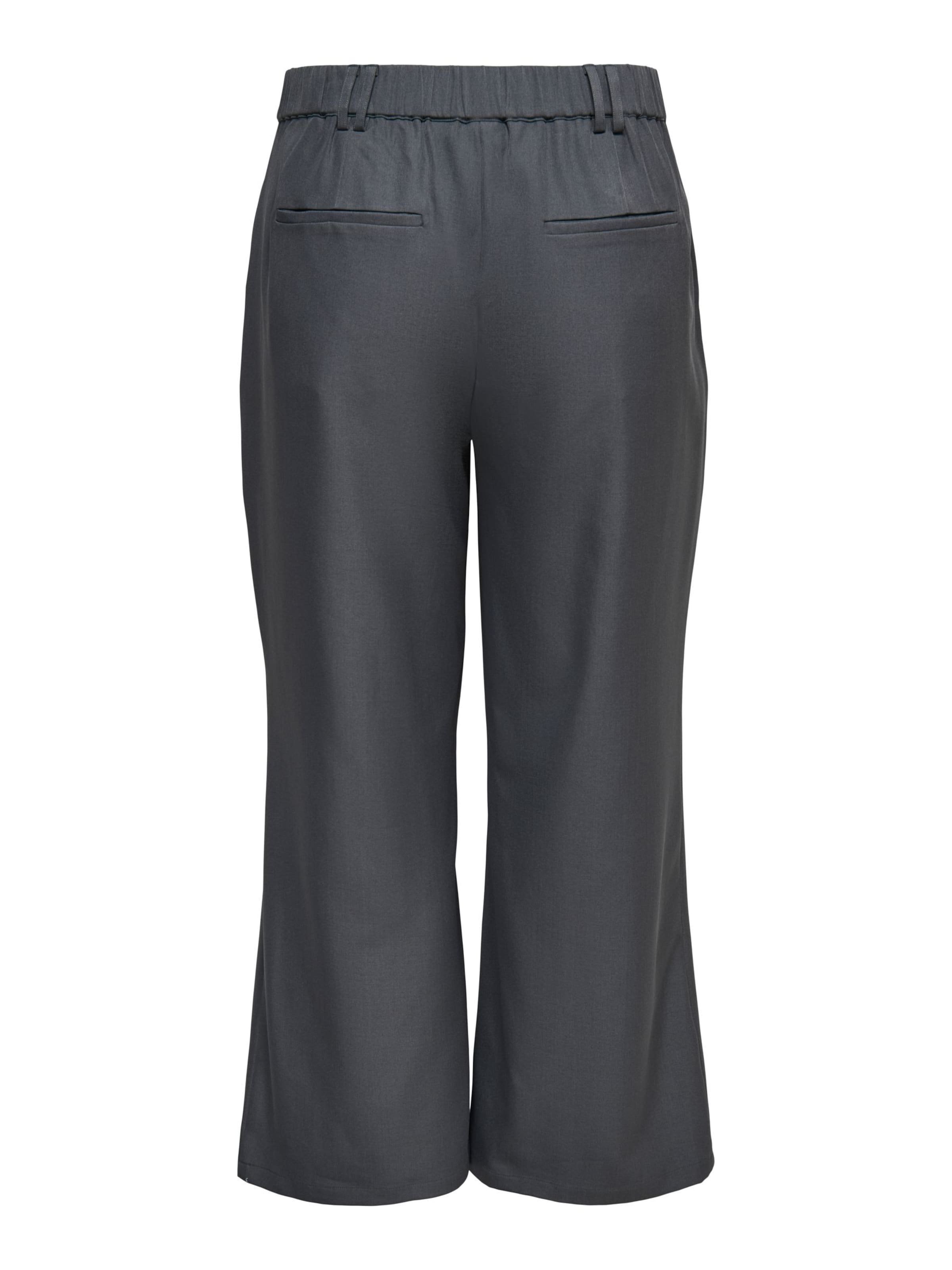 ONLY Carmakoma Wide leg Broek 'CARVictoria' in Grijs