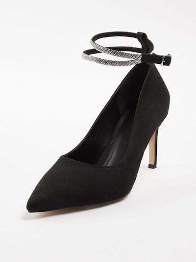 Pumps Trendyol pe negru / argintiu, Vizualizare produs