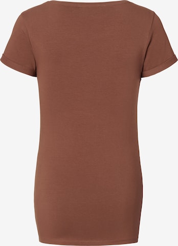 T-shirt 'Alyth' Supermom en marron