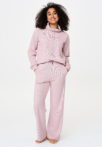 LingaDore Hausanzug in Pink: Vorderseite
