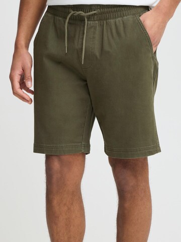 BLEND Regular Chino trousers 'BHEdnan' in Green