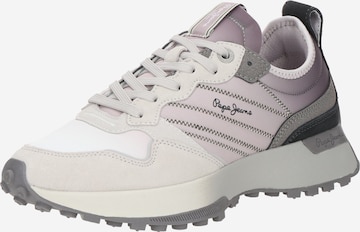 Pepe Jeans Σνίκερ χαμηλό 'LUCKY' σε γκρι: μπροστά