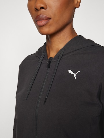 PUMA Sportief sweatvest 'Train All Day Essential' in Zwart