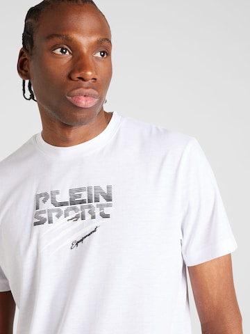 T-Shirt Plein Sport en blanc