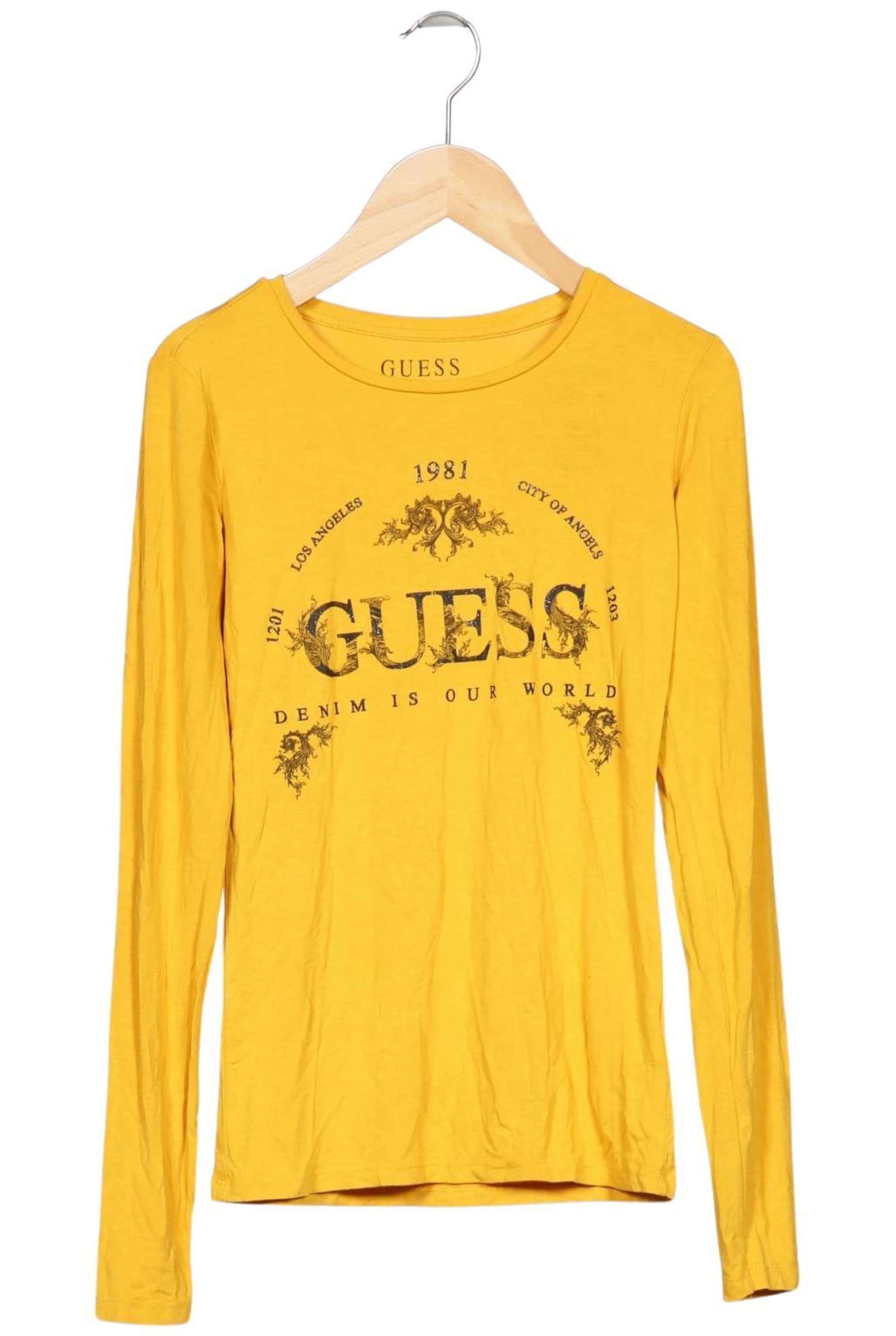 GUESS Top & Shirt in XXXS in Yellow, Item view
