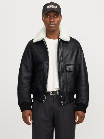 Giacca di mezza stagione 'JORMargate' di JACK & JONES in nero: frontale