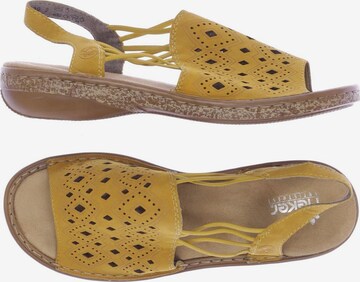 Rieker Sandals & High-Heeled Sandals in 42 in Yellow: front