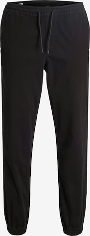 JACK & JONES Tapered Housut 'JPSTGORDON DYLAN' värissä musta: etupuoli