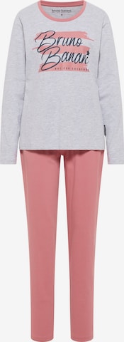 Pyjama 'BRIGGS' BRUNO BANANI en rose : devant