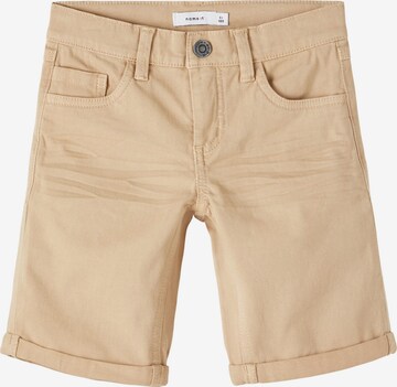 NAME IT Regular Shorts 'Sofus' in Beige: predná strana