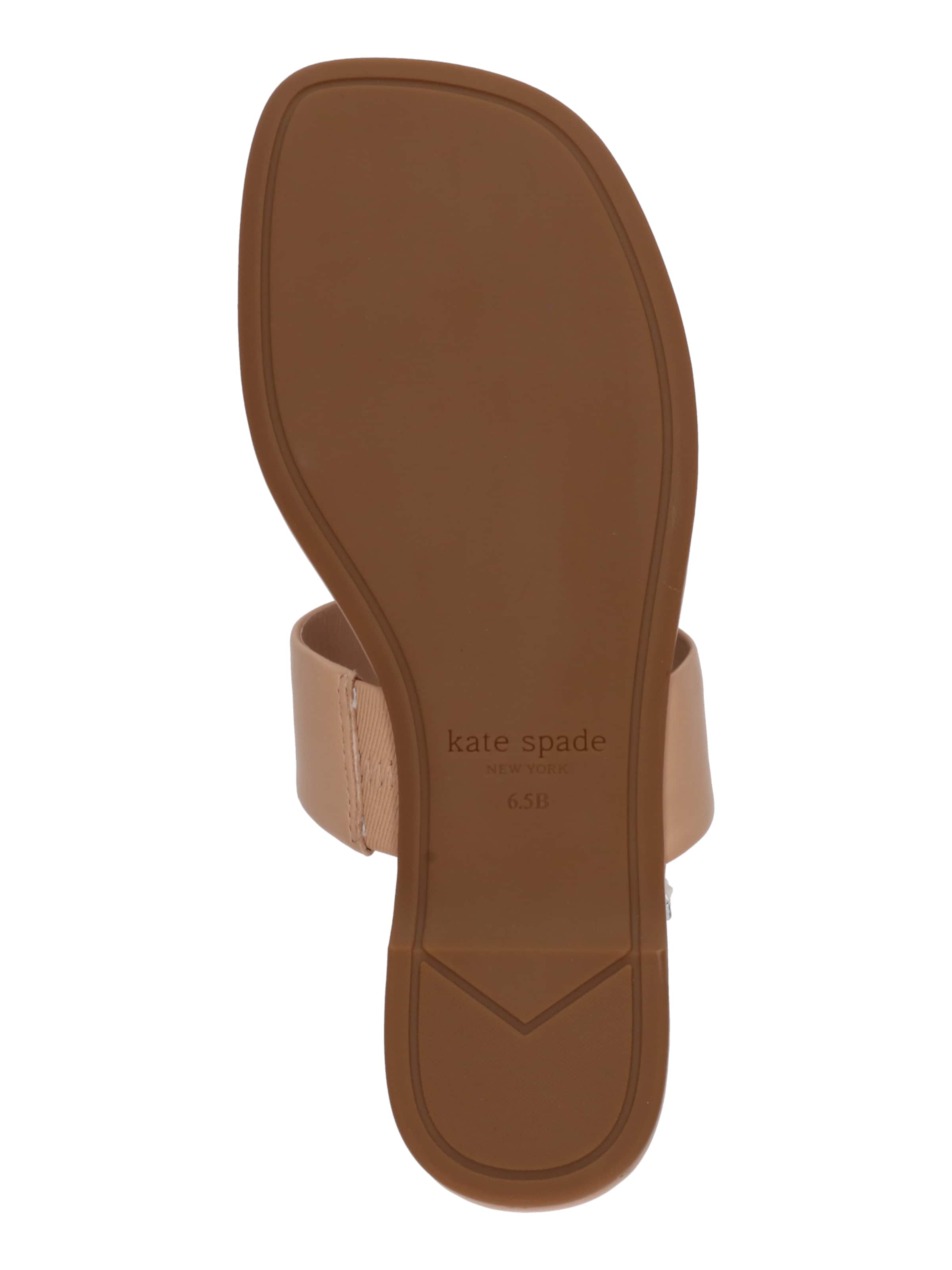 Séparateur d'orteils 'Spade Flower Thong Sandals' Kate Spade en beige