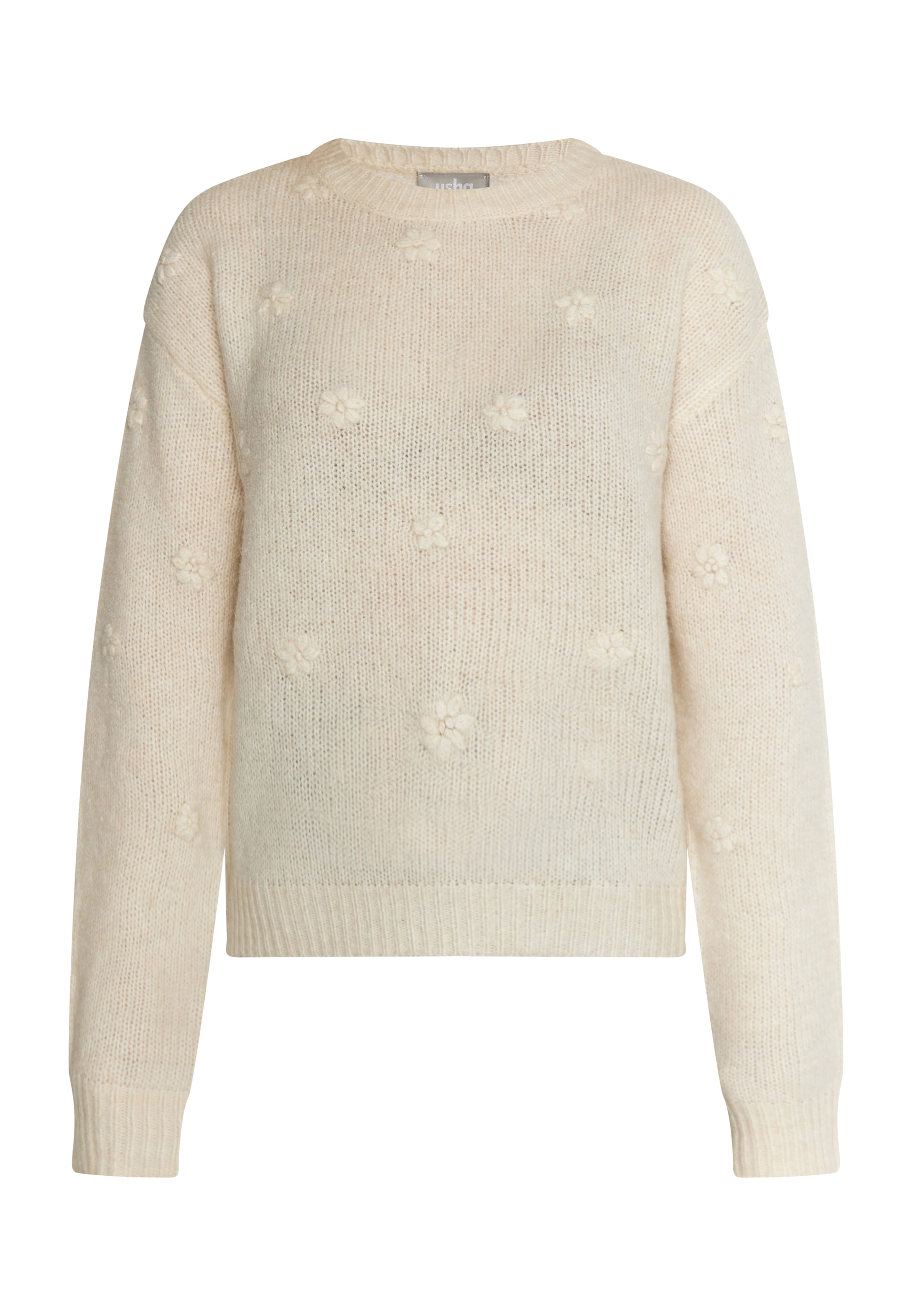 bēšs Usha Džemperis: no priekšpuses