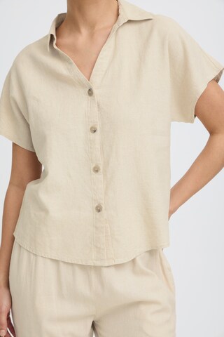 Chemisier b.young en beige