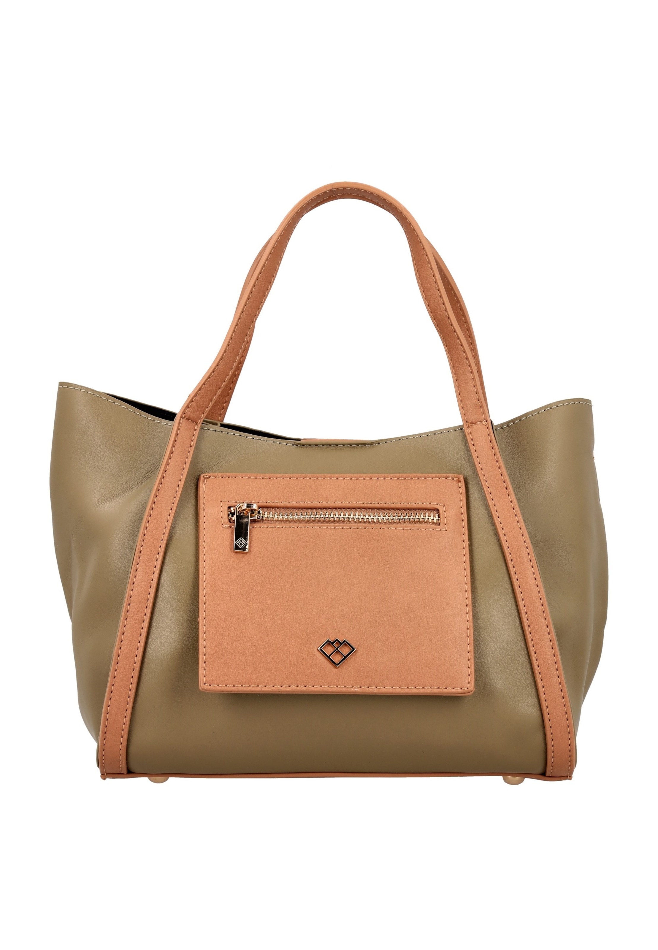 Usha Tasche in Beige: Vorderseite