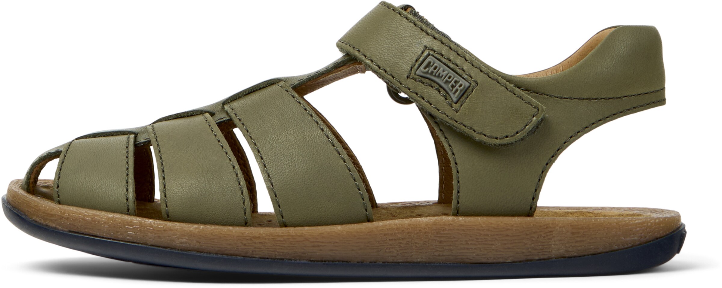 CAMPER - Sandalias ' Bicho ' en verde: frente