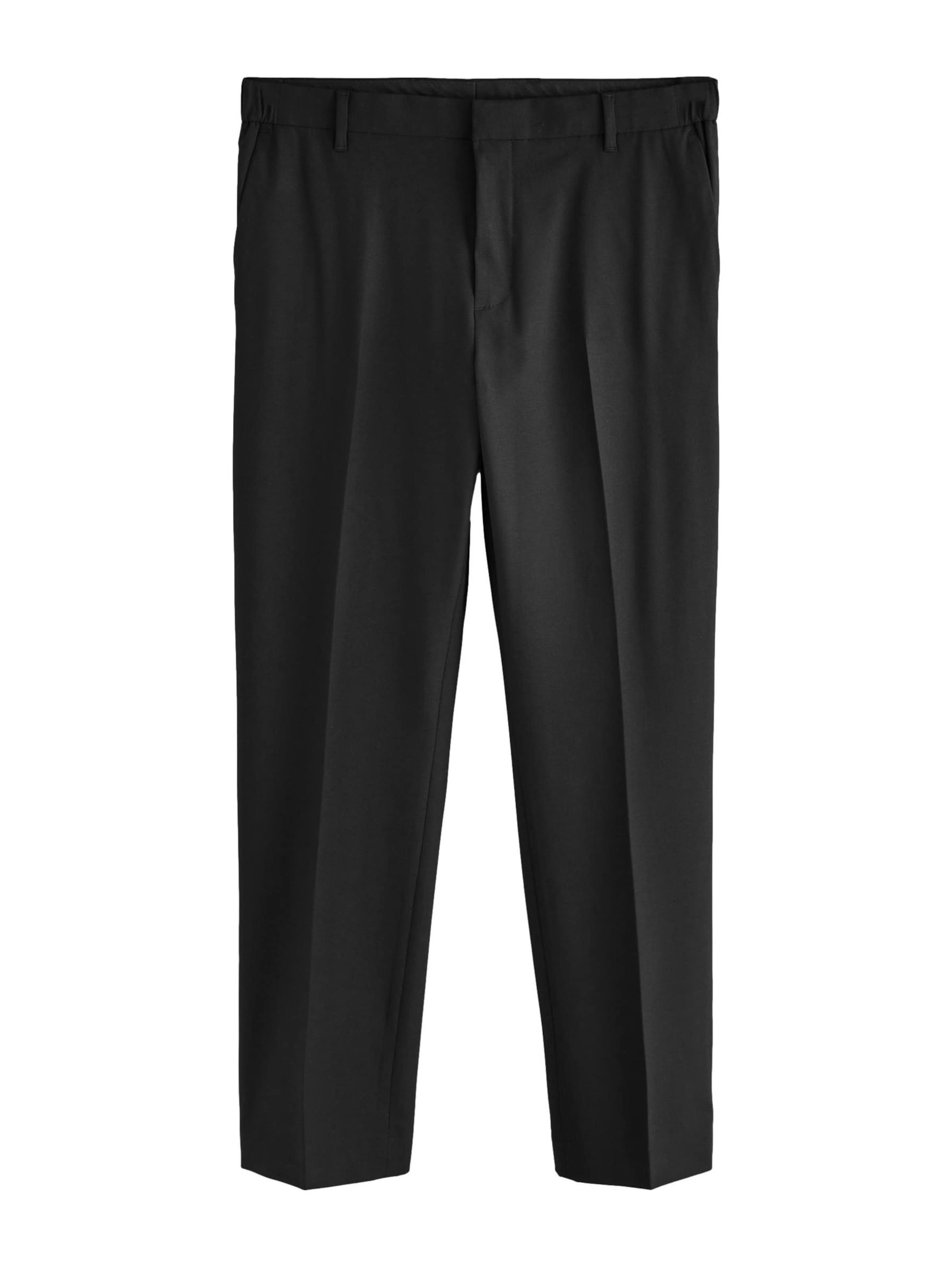 Next Trousers with creases in Black, Item view