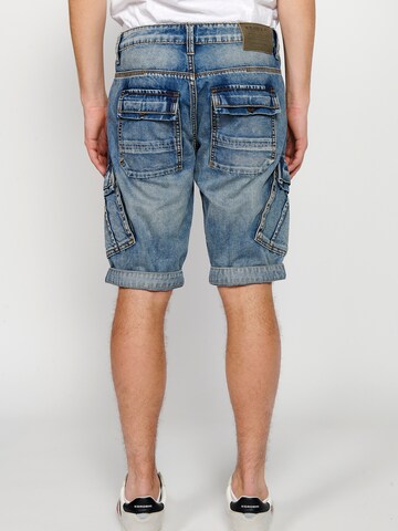 Regular Jeans cargo KOROSHI en bleu