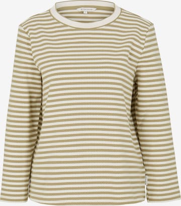 TOM TAILOR Sweatshirt i grøn: forside