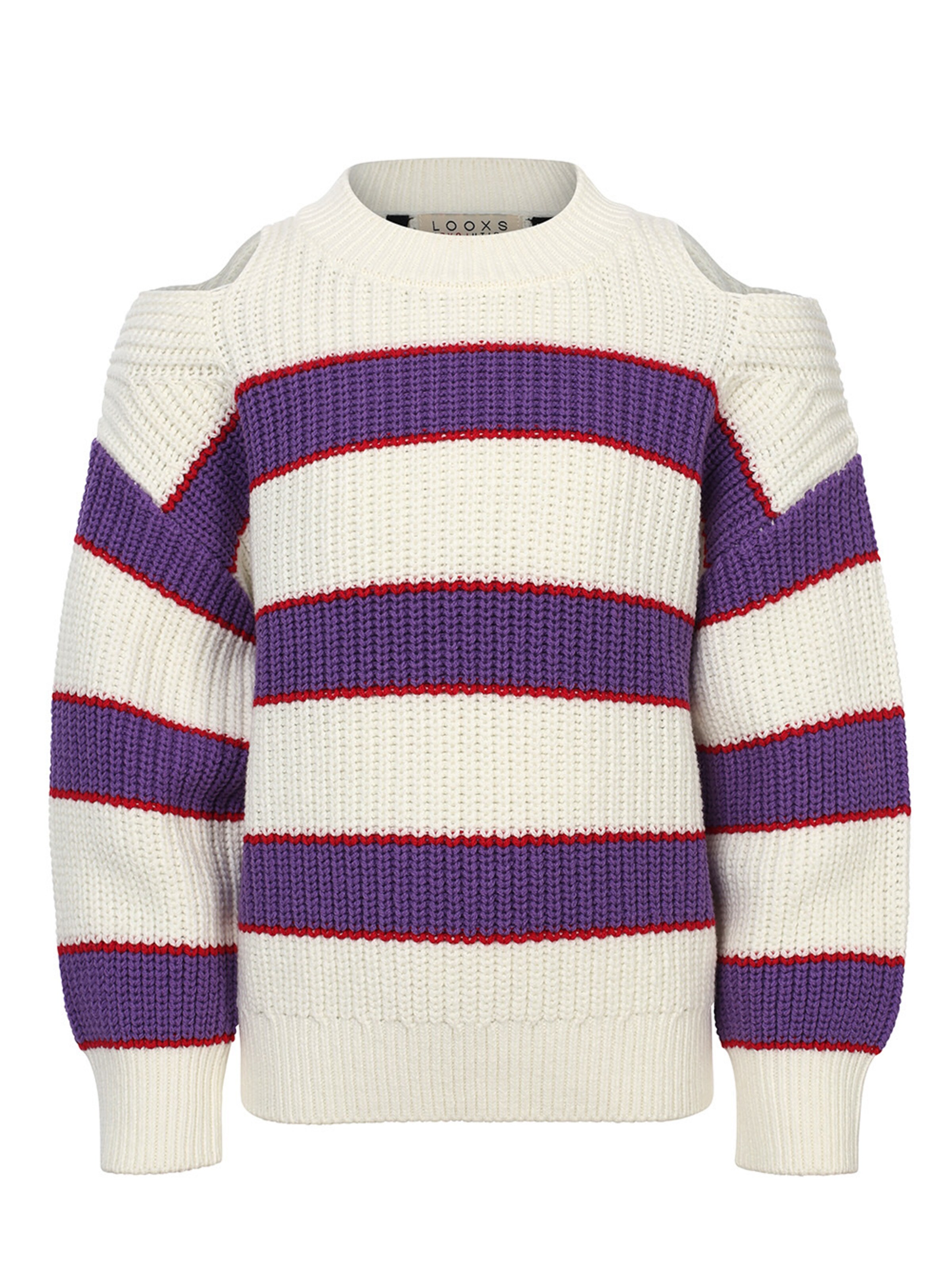 Looxs Revolution Trui in Wit: voorkant