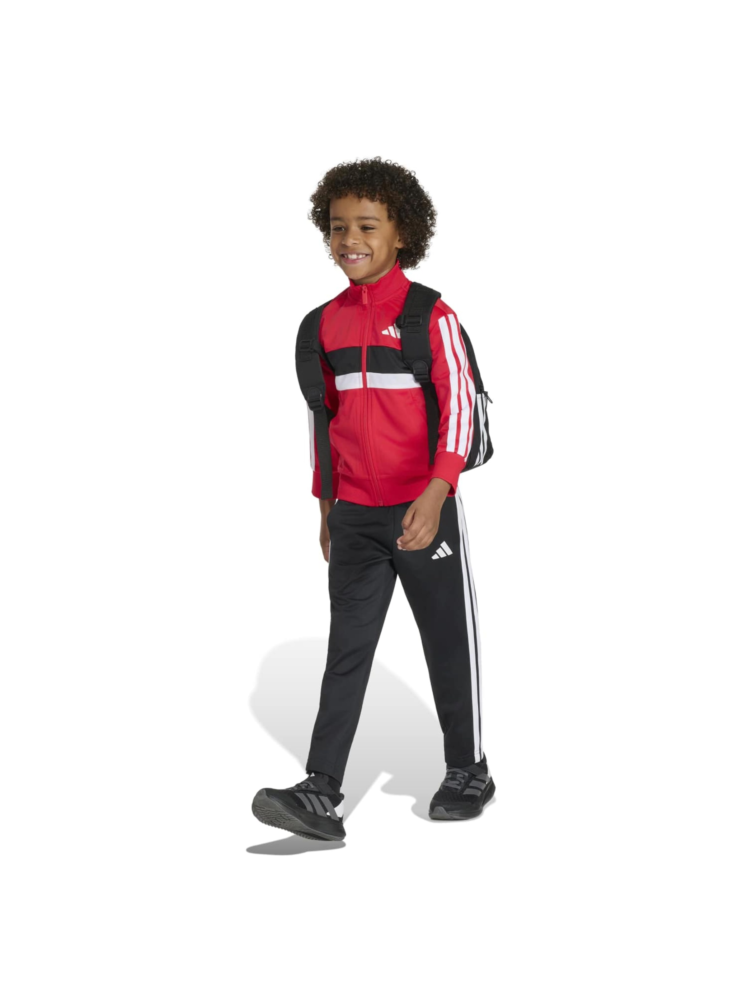 ADIDAS SPORTSWEAR Strój treningowy 'Seasonal Essentials Tiberio' w kolorze czerwony