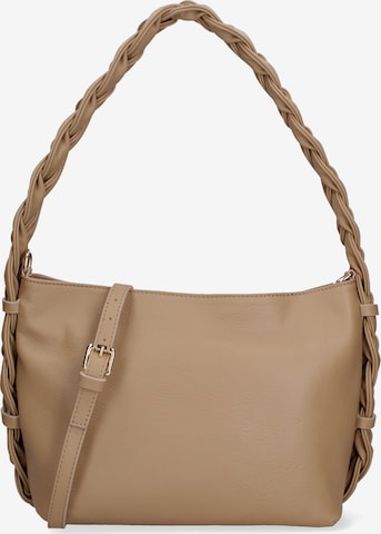 Gave Lux Shoulder Bag in Beige: front