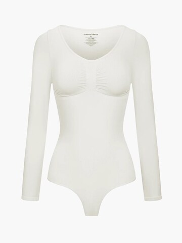 cfab by creamy fabrics Shapingbody 'Bodysuit Sculpting Shapewear Longsleeve mit String' in Grijs