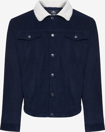 Threadbare Tussenjas 'Philip' in Blauw: voorkant