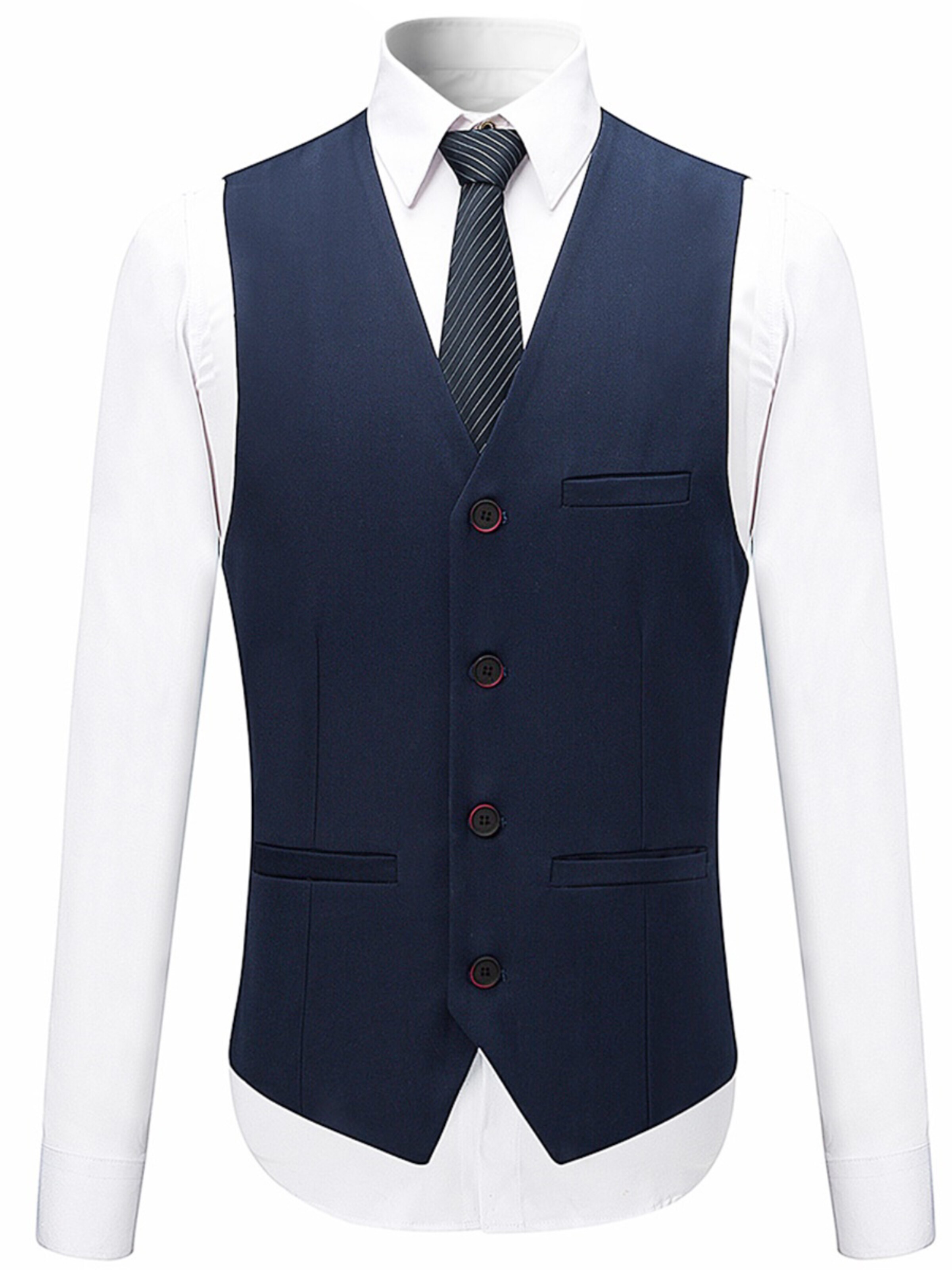 YOUTHUP Slimfit Anzug 'Trio'‌‌‌ in Blau