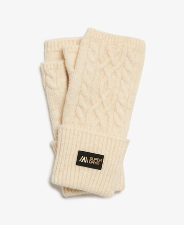 Mitaines Superdry en beige