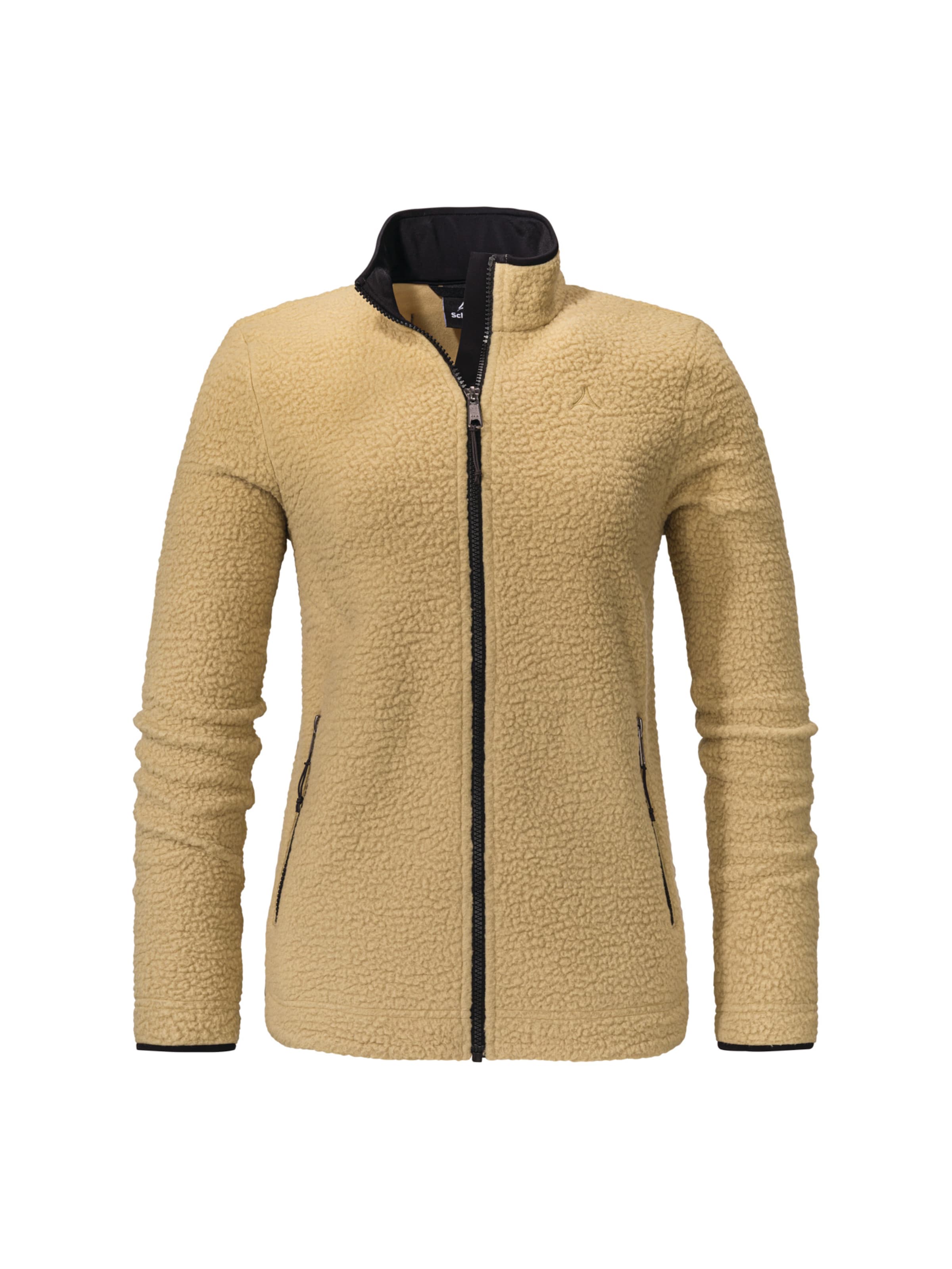 Veste en polaire fonctionnelle 'Atlanta' Schöffel en beige : devant
