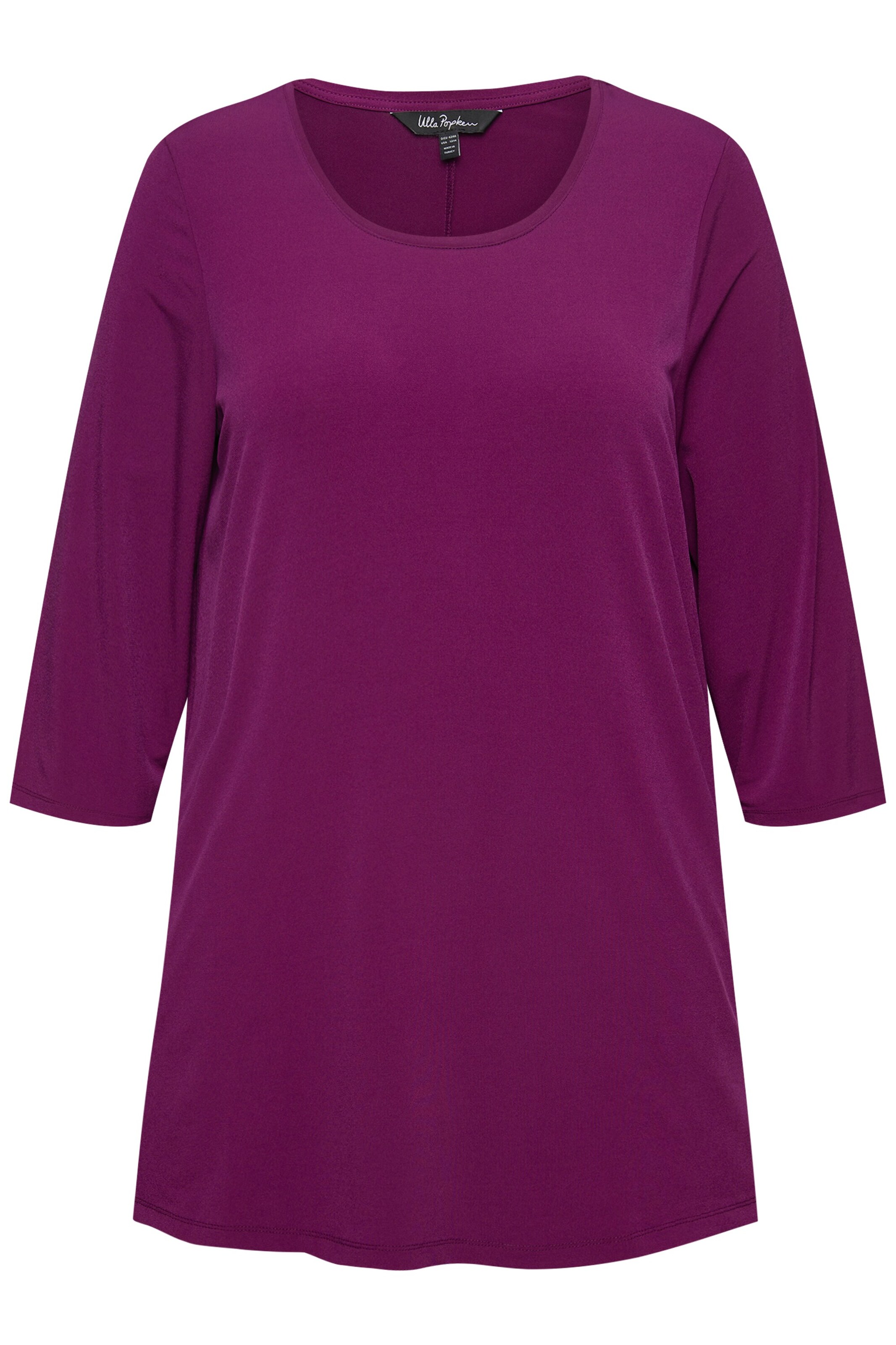 T-shirt Ulla Popken en violet : devant