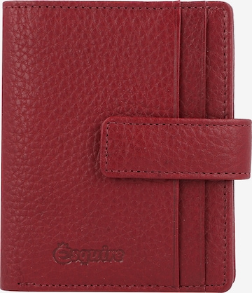 Esquire Wallet in Red: front