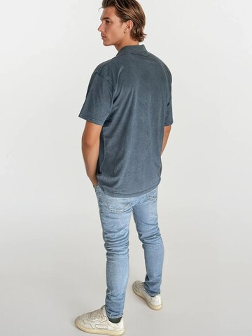 A Question Of (AQO) Shirt 'Ozzy Tee Acid' in Blau