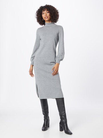 ESPRIT Knitted dress 'Sus' in Grey: front