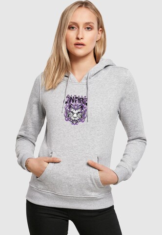 Sweat-shirt 'Always On Fire' Mister Tee en gris : devant