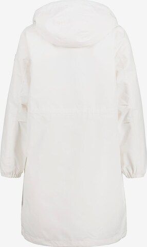 Ulla Popken Between-Seasons Coat in White