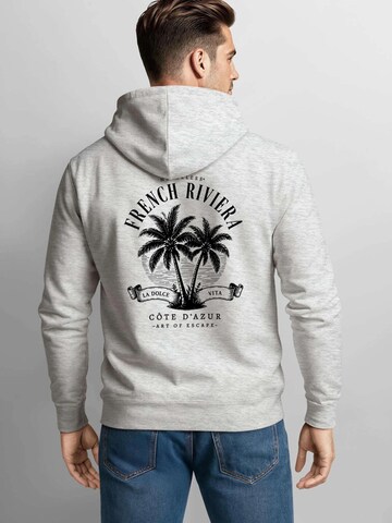 Neverless Sweatshirt 'French Riviera' in Grey