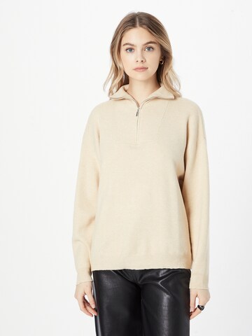 ZABAIONE Sweater 'Ariette' in Beige: front