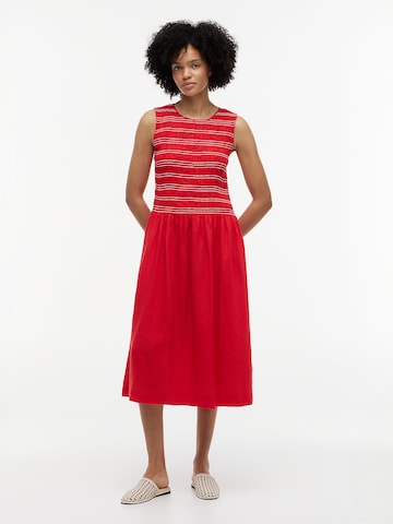 Robe TOMMY HILFIGER en rouge : devant