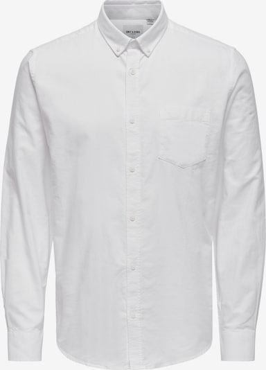 Only & Sons Button Up Shirt 'Alvaro' in White, Item view