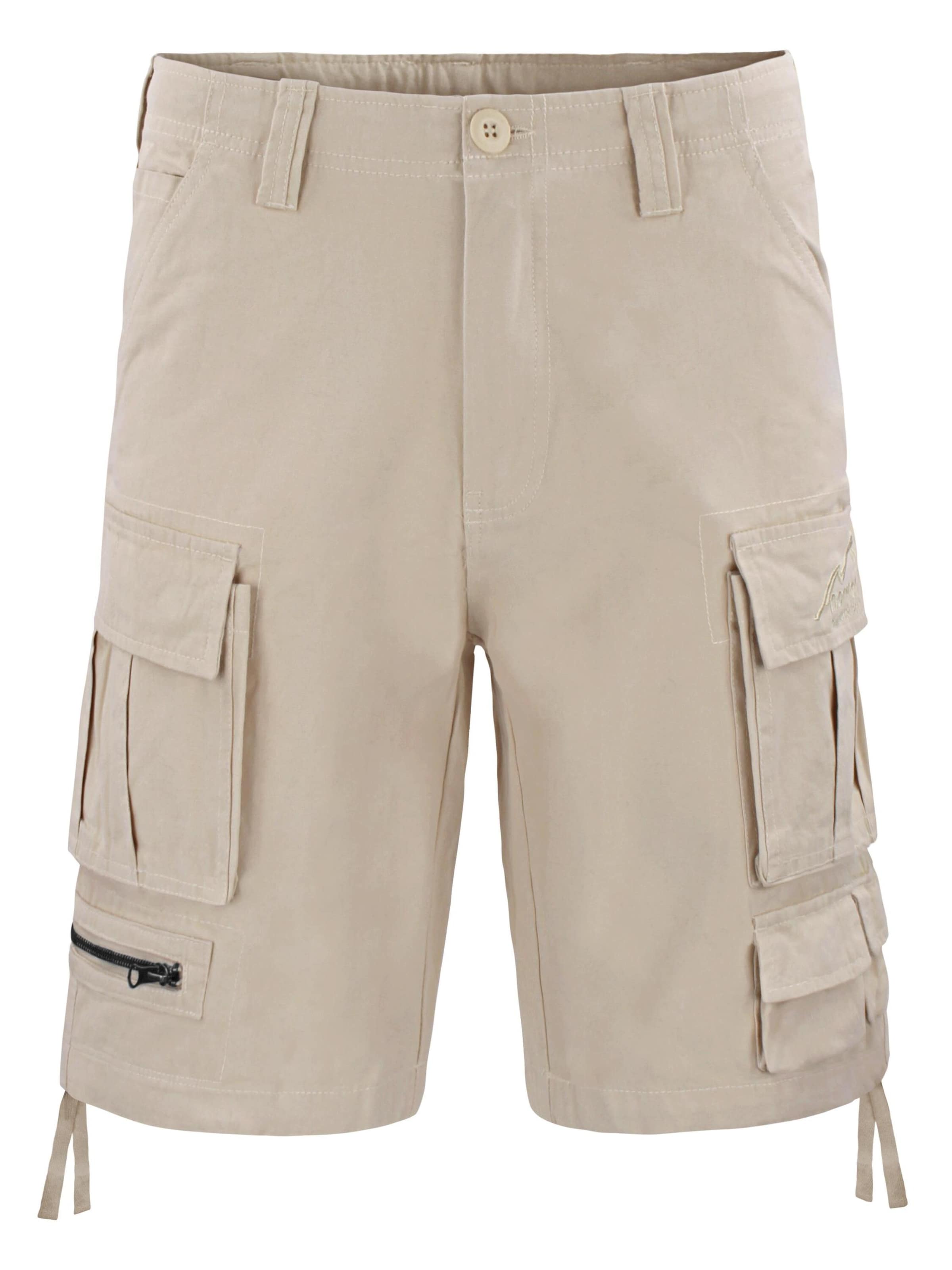 Pantalon outdoor 'Atacama' normani en beige : devant
