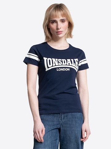 LONSDALE Paita 'KILLEGRAY' värissä sininen: etupuoli