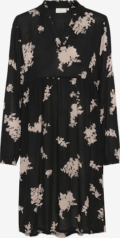 Kaffe Kleid in Schwarz: Vorderseite