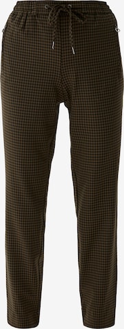 s.Oliver Tapered Pants in Green: front