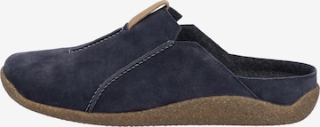 JOSEF SEIBEL Slippers 'Vince' in Blue: front