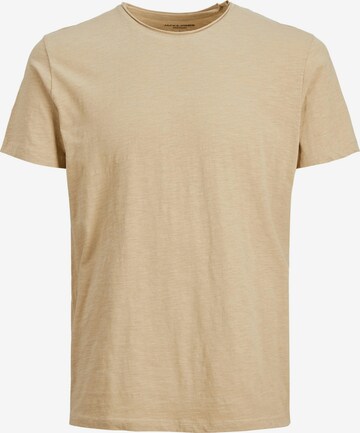 T-Shirt 'Rock' JACK & JONES en beige : devant