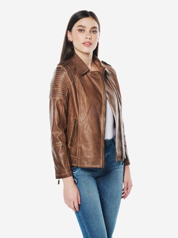 KOROSHI Overgangsjakke i brun